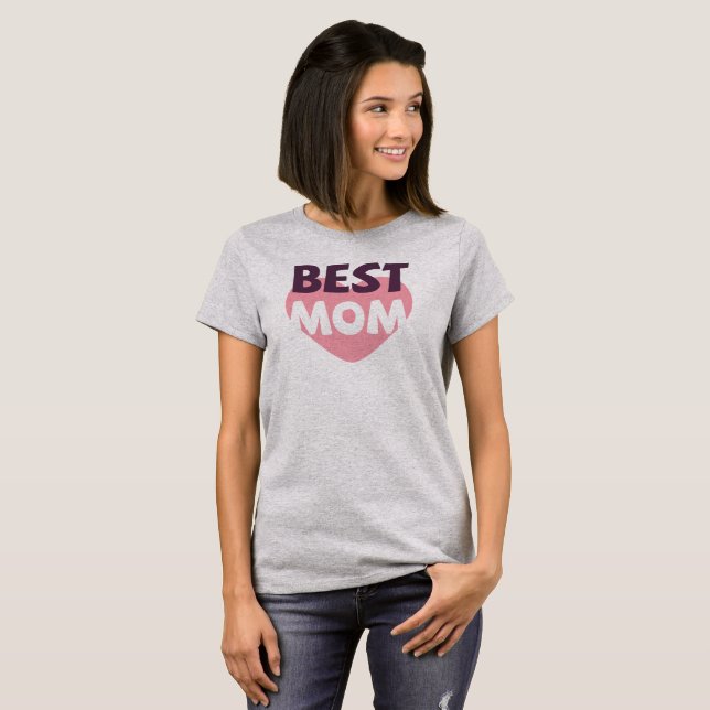 Simple Best Mom Mother's Day | Shirt (Front Full)