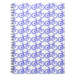 simple bike pattern notebook