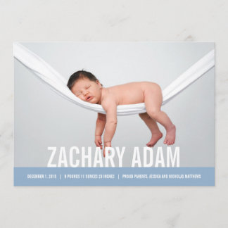 SIMPLE Birth Announcements
