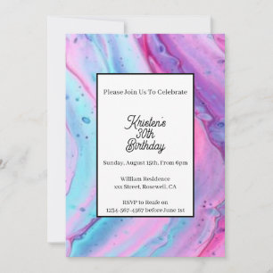 Simple Birthday Invitation