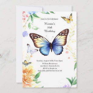 Simple Birthday Invitation