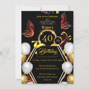 Simple Birthday Invitation