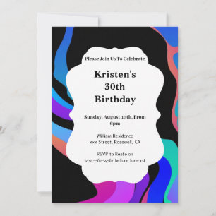 Simple Birthday Invitation