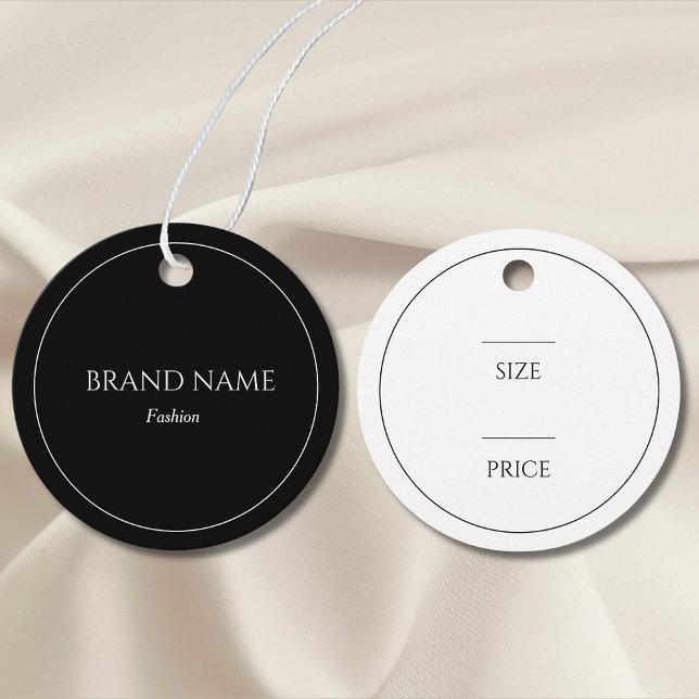 Simple Black and White Price Tags (Creator Uploaded)