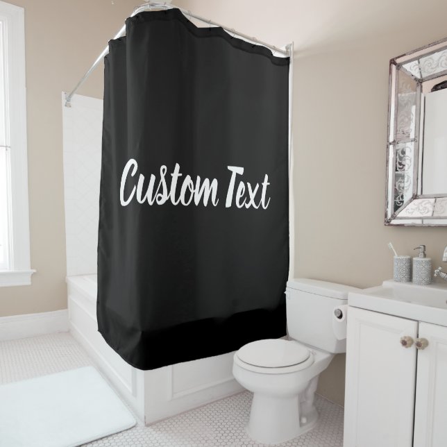 Simple Black and White Script Text Template (In Situ)