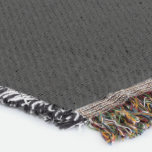 Simple Black Authority® Cotton Throw Blanket<br><div class="desc">We Choose The Best Products To The Best Customers ..</div>