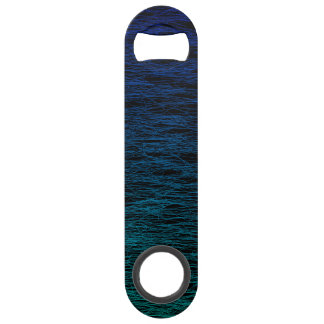 Simple Black Blue Teal Abstract Scribble Texture Bar Key
