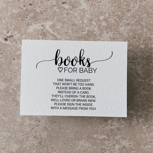 Simple Black Calligraphy Book Request Enclosure (Creator Uploaded)