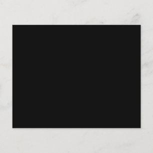 simple black colour to personalize or not flyer