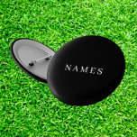 Simple Black Custom Add Your Name Elegant 2 Inch Round Button<br><div class="desc">Simple Black Custom Add Your Name Elegant Design for Anyone.</div>