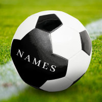 Simple Black Custom Add Your Name Elegant