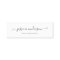 Simple Black Elegant Modern Script Calligraphy