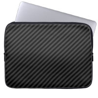 Simple Black & Smoky Black Narrow Diagonal Stripes