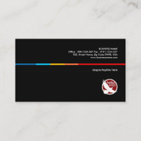 Simple Stylish Founder CEO Businesswoman, Business Card, Zazzle