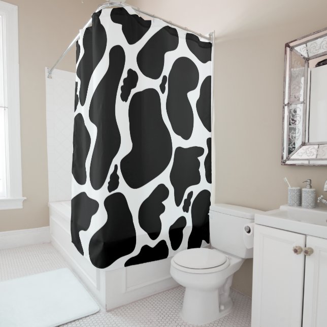 Simple Black white Cow Spots Animal (In Situ)