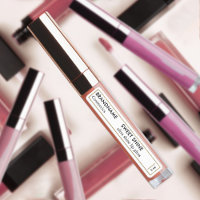 Simple Black & White Gold Glitter Lip Gloss Brand