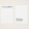 Simple Black White Necklace Display Card