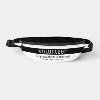Simple Black White Volunteer Help Charity Event