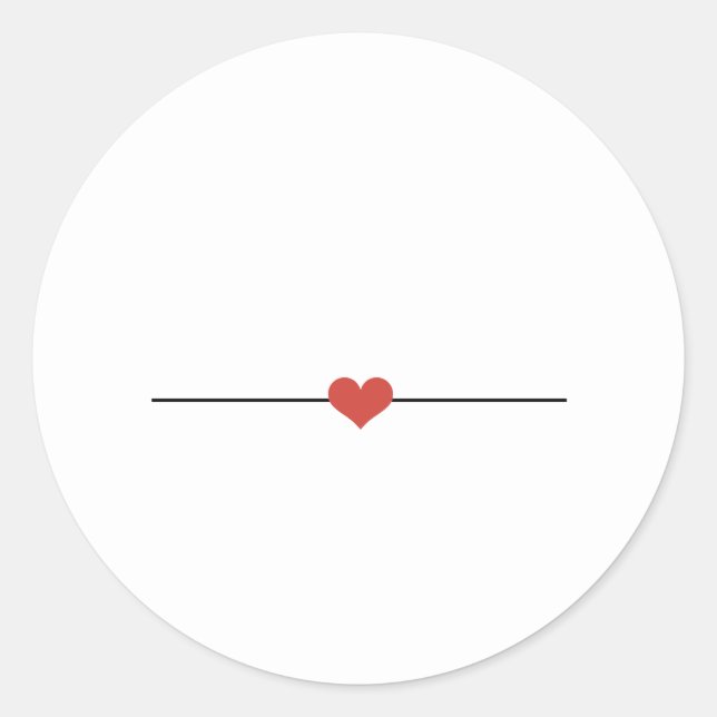 Simple blanc fabriquez votre propre Sticker Classi (Devant)