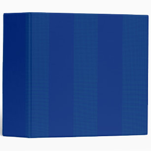Simple Blue Customizable Binder