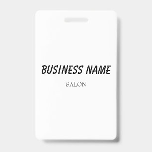 simple blue green watercolor script modern busines badge