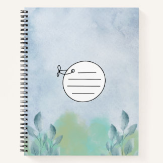 Simple Blue Notebook