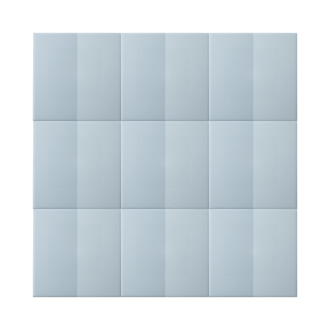 Simple Blue Two Tone Rectangle Design Tile (two tone blue rectangle ceramic tiles)