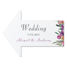 Simple Boho  Floral Directional Wedding 