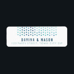 SIMPLE BOHO RETURN ADDRESS modern pattern blue<br><div class="desc">Setup as a template it is easy to customize with your own text - make it yours! - - - - - - - - - - - - - - - - - - - - - - - - - - - - - - - - - -...</div>