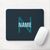 Simple Bold Customizable Monogrammed Name 