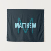 Simple Bold Customizable Monogrammed Name