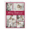Simple Bordo White 5 Photo Collage Christmas