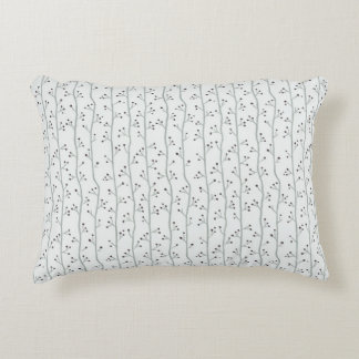 Simple botanical design throw pillow