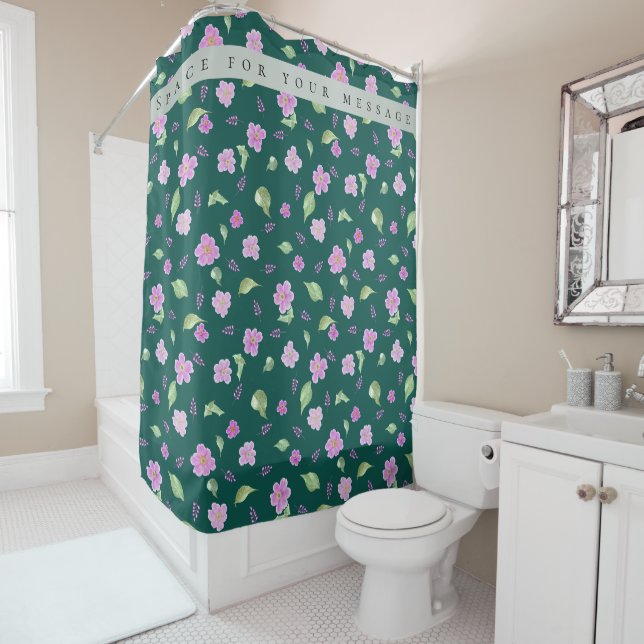 Simple Botanical Floral Pattern (In Situ)