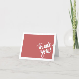 Simple Box Thank You Card