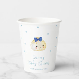 Simple Boy Little Dumpling Baby Shower Paper Cups