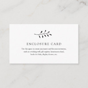 Simple Branch Enclosure Card