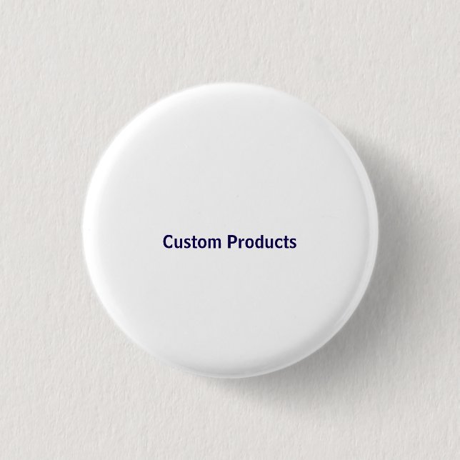 Simple Brand Promotion 1 Inch Round Button (Front)