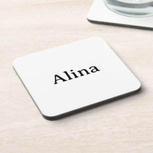 Simple Brand Promotion Hard plastic Coaster
