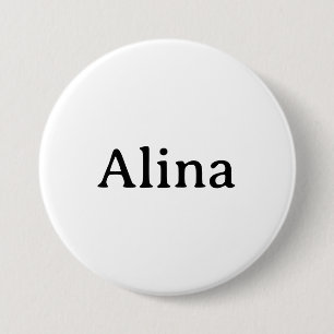 Simple Brand Promotion Large 3" Round 3 Inch Round Button