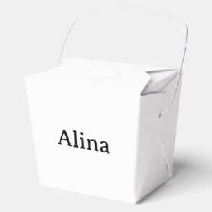 Simple Brand Promotion Medium 3"x2.25"x3.125" Favor Box