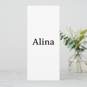 Simple Brand Promotion squared 4" x 9.25" Invitation