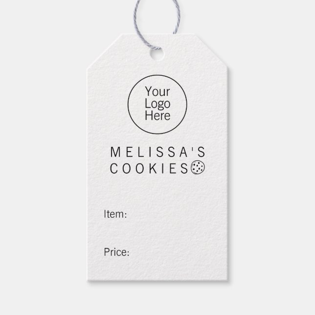 Simple Brand Ready Bakery Price Tag (Front)