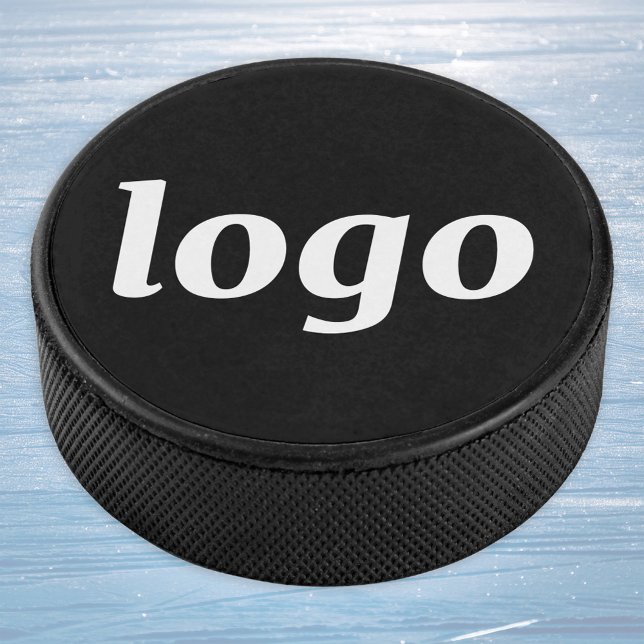 Simple branding de logo d'entreprise promotionnel (Simple logo business branding promotional sports team ice hockey puck)