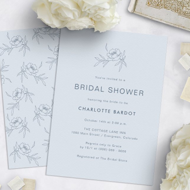 Simple Bridal Shower Invitation (Creator Uploaded)