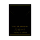 Simple Bridesmaid Necklace Display Card