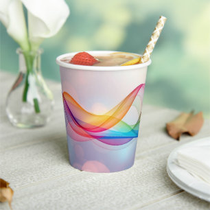 Simple Brown Modern Cute Coffee Paper Cups