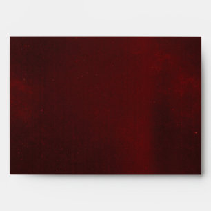 Simple burgundy vintage distressed elegant envelope