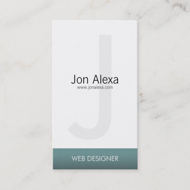 Simple Business Card (Front)