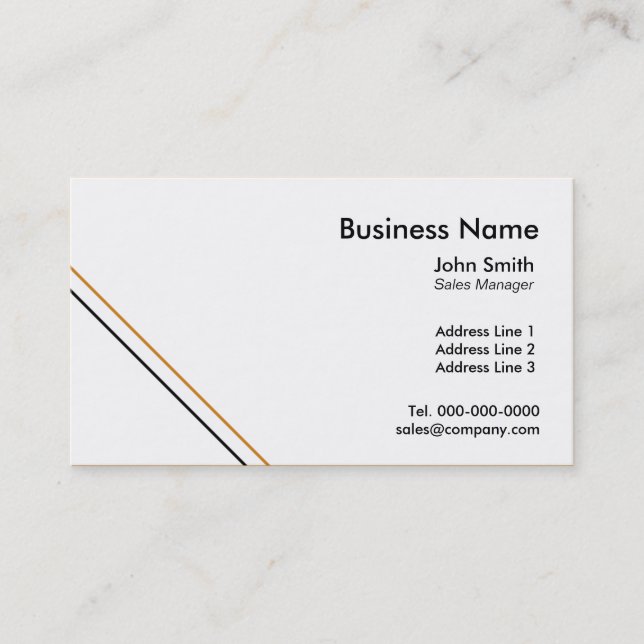 Simple Business Card Templates (Front)